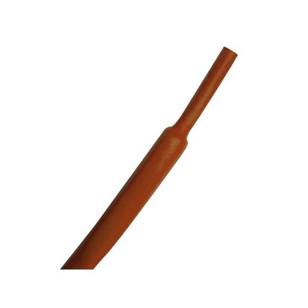 KABLE KONTROL Kable Kontrol® 2:1 Polyolefin Heat Shrink Tubing - 1/2" Inside Diameter - 10' Long - Brown HS364-S10-BROWN